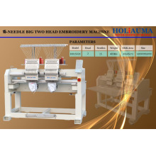 HOLiAUMA Good Deal DAHAO Sistema de dos cabezas máquina de bordado automatizado para uso comercial e industrial